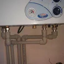 Монтаж двухконтурного газового котла в Полтаве