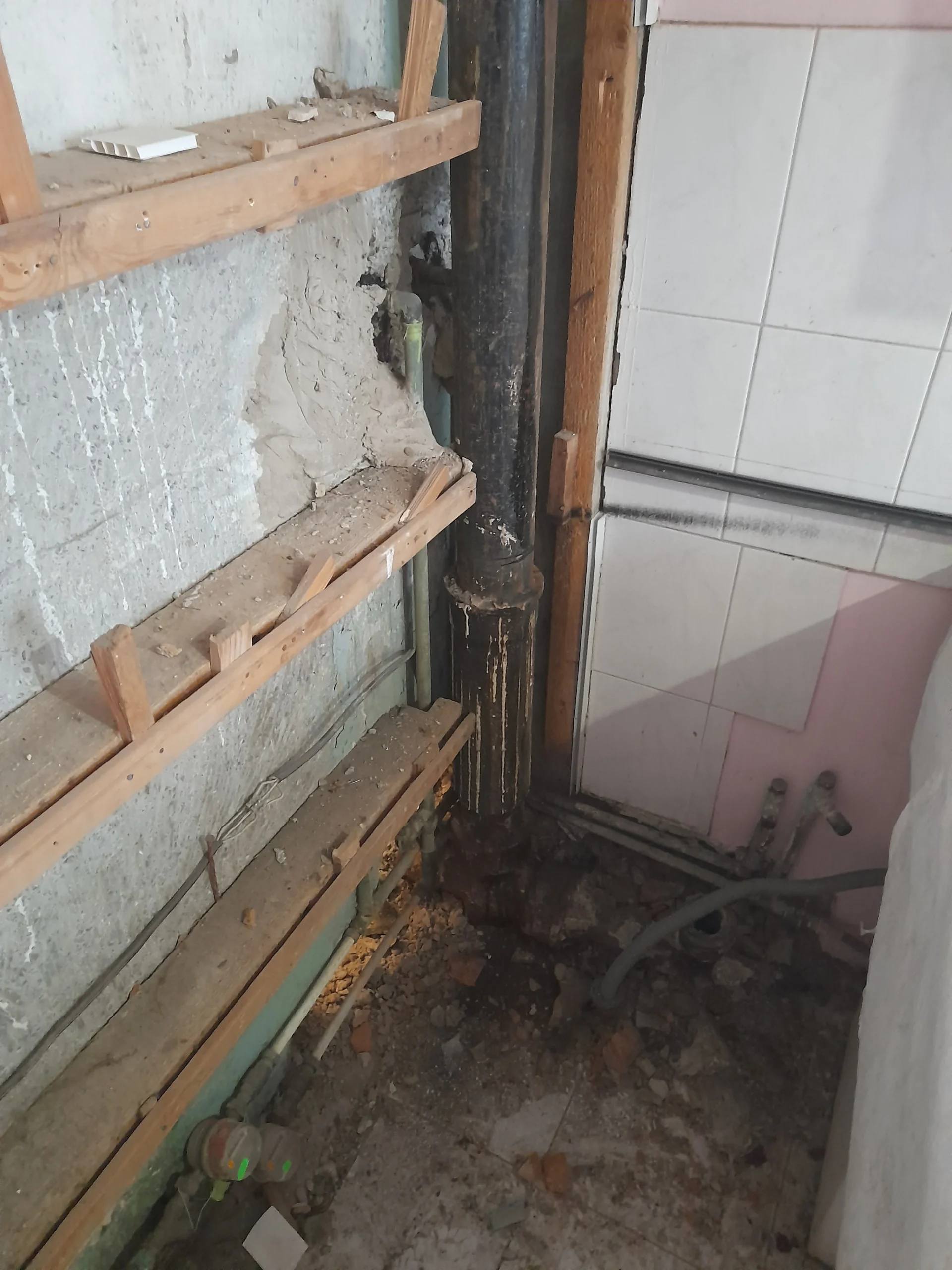 Замена стояка канализации в хрущёвке